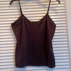 Express Large plum grape Stretch Camisole knit Top - Spaghetti Straps